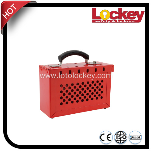 Protable Steel Lockout Kit and Group Lockout Box